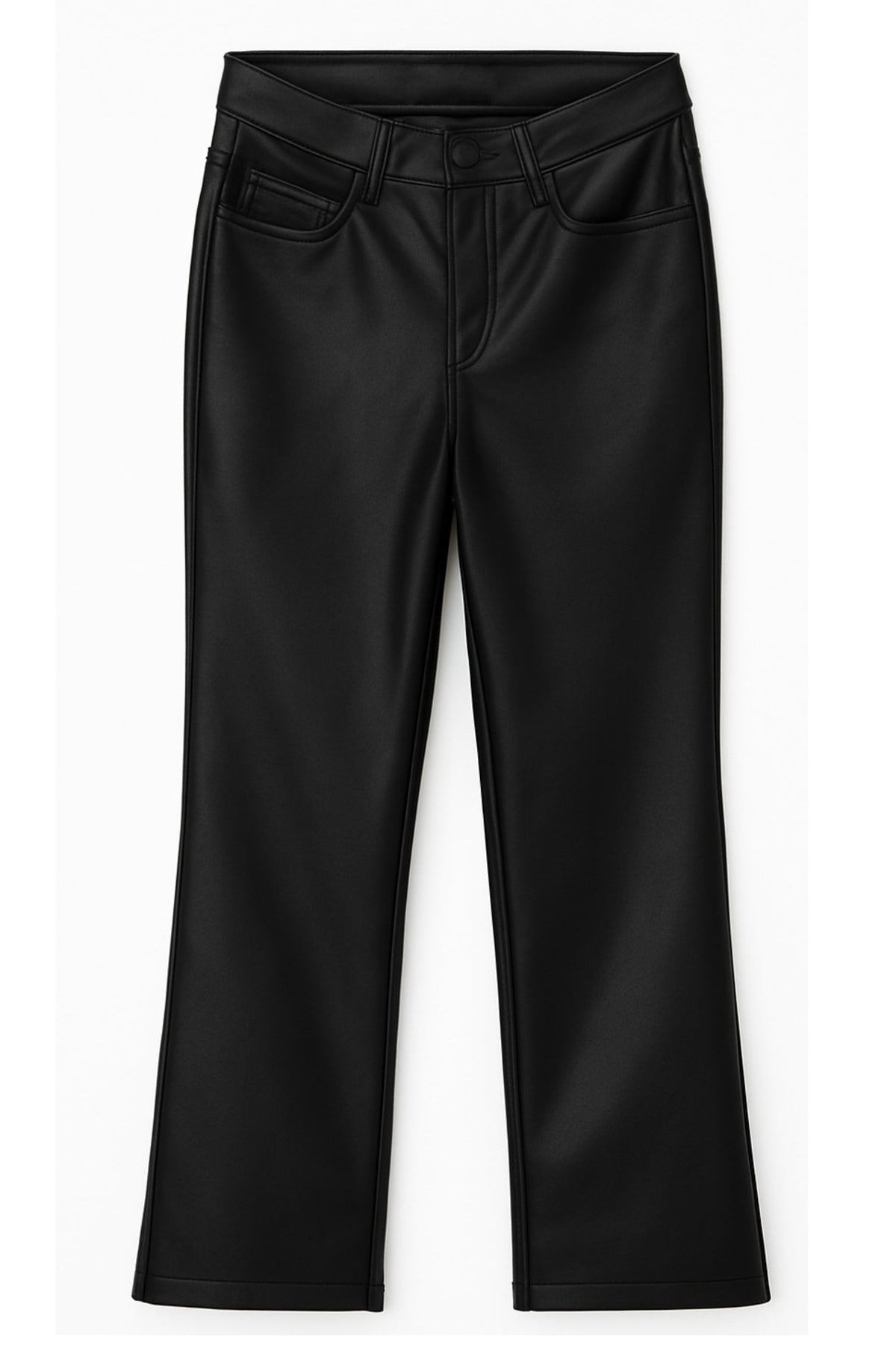 JUNIOR CHICAGO VEGAN LEATHER JEANS