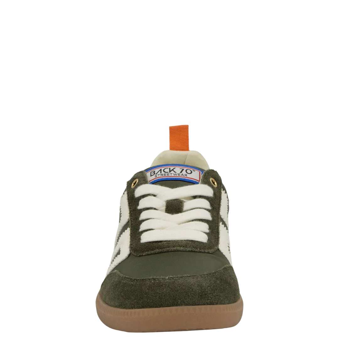 Back 70 Ghost Sneakers Olive Orange Milk