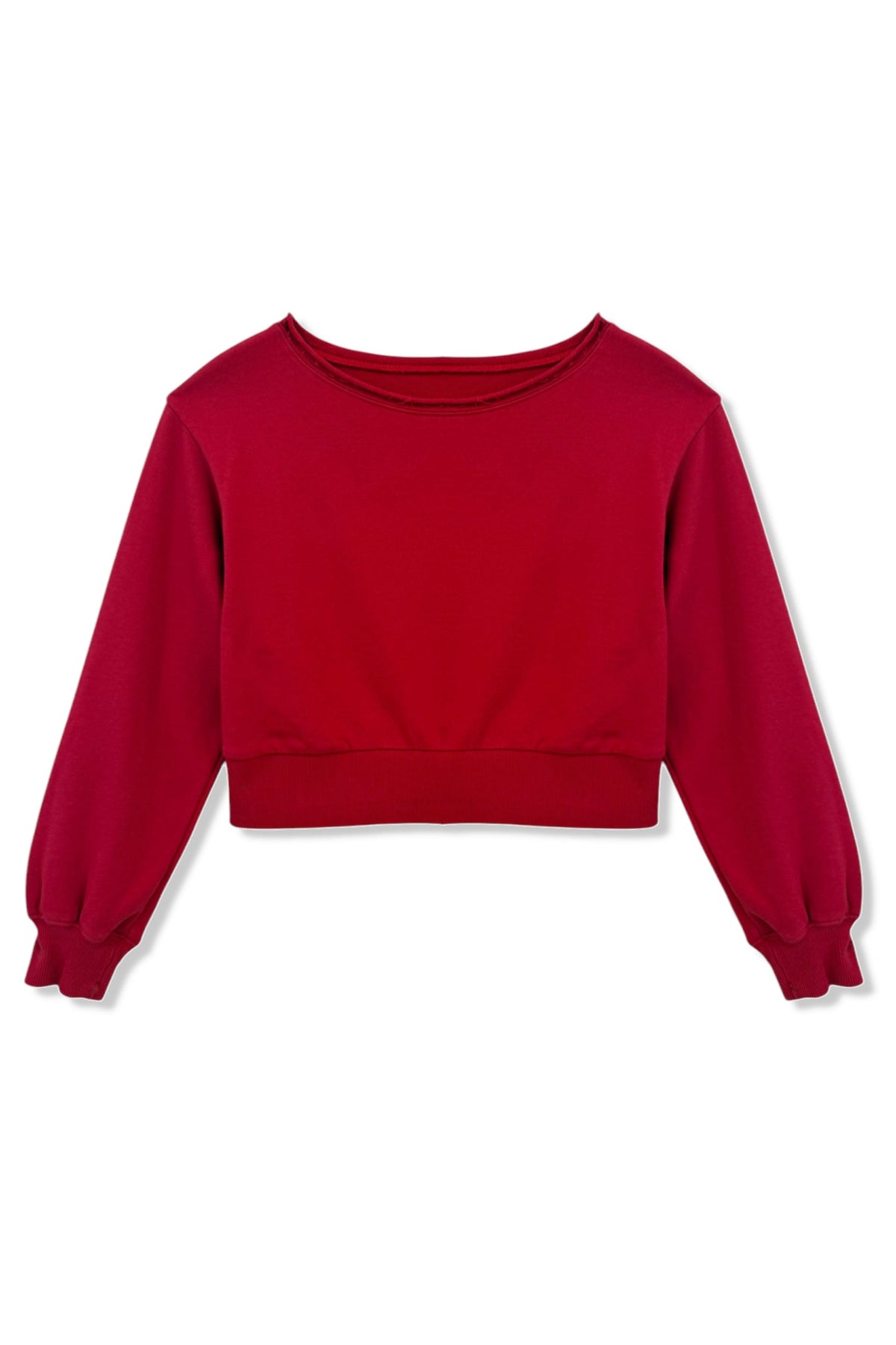JUNIOR TRISTAN VINTAGE STYLE OFF SHOULDER CROP TOP
