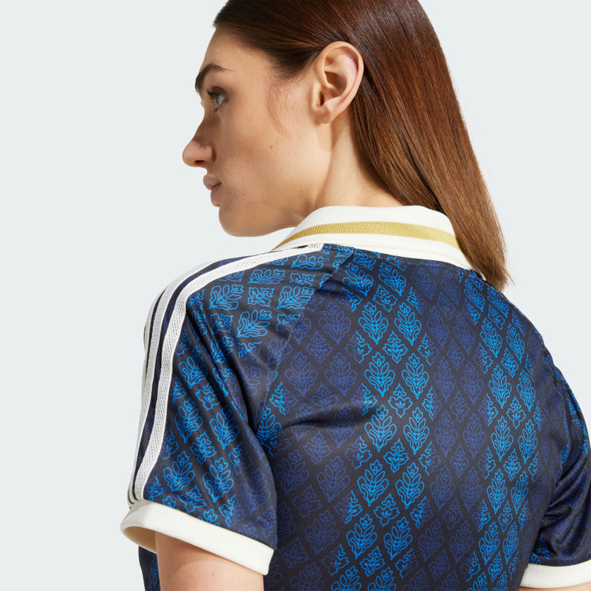 Women's adidas adidas Originals Retro Sports Cricket-inspired Cropped Jersey