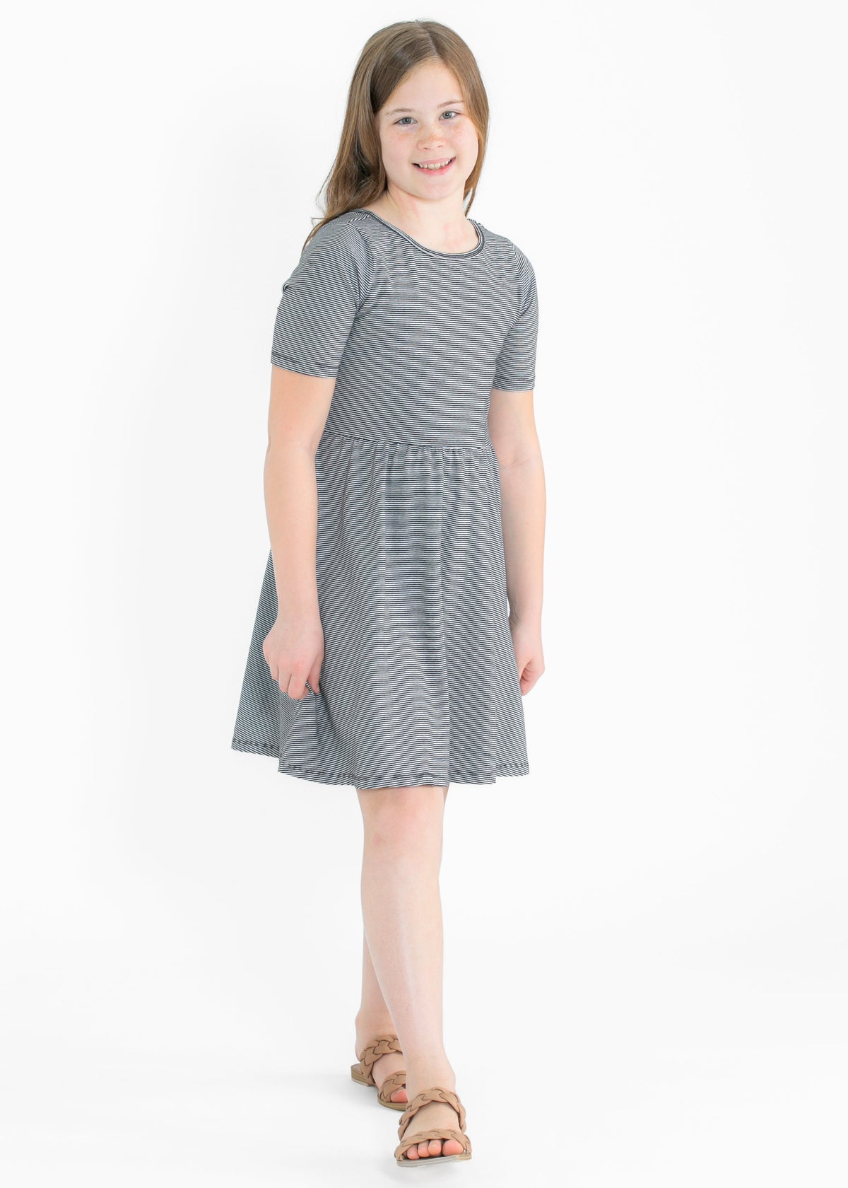 Girl's Saylor Skater Midi Dress - FINAL SALE