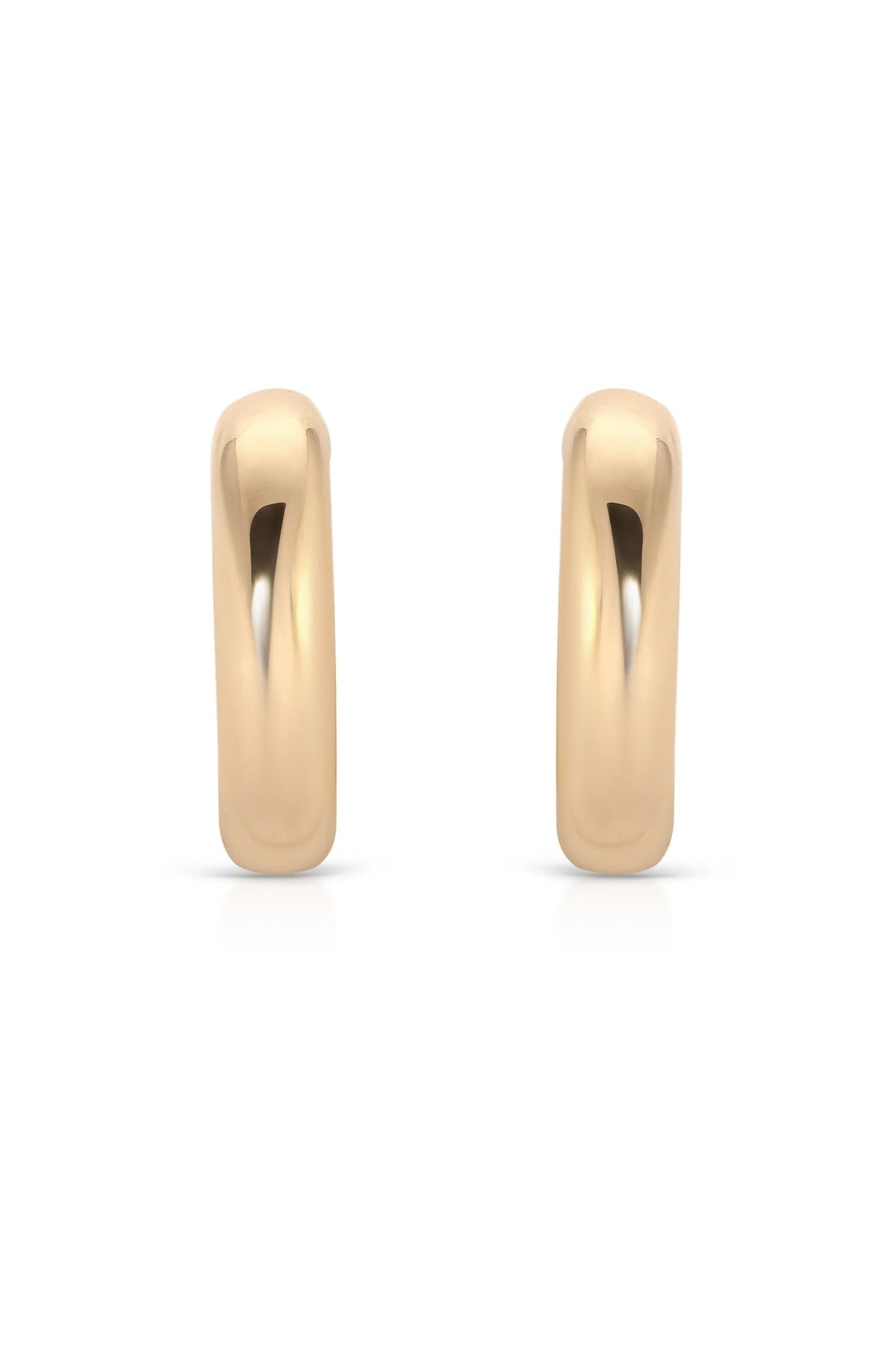 Small Thick Classic Hoops
