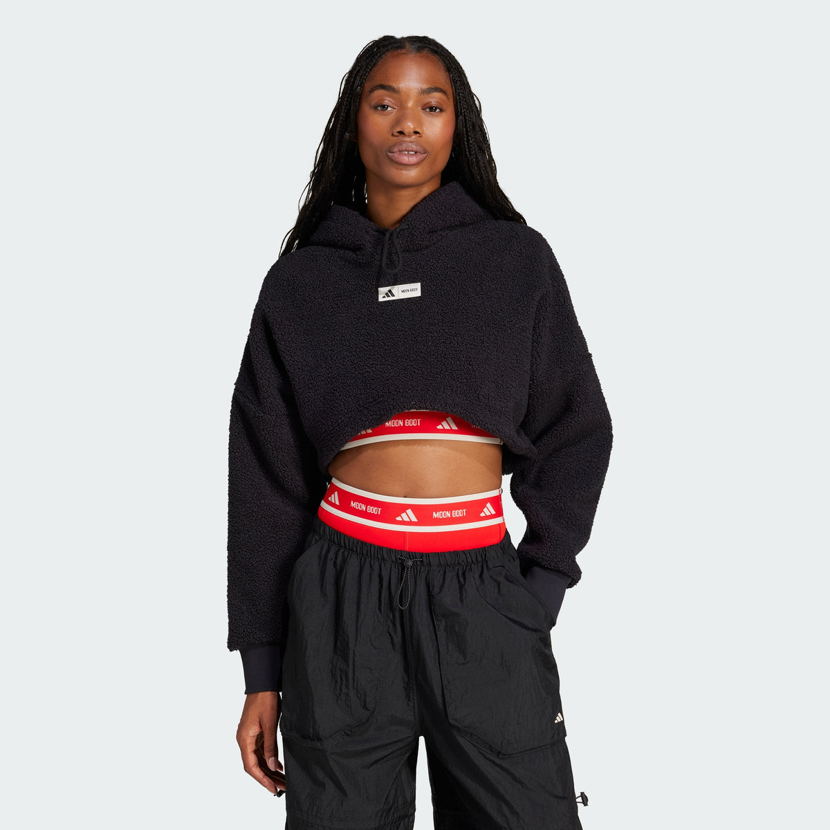 Women's adidas CROPPED HOODIE