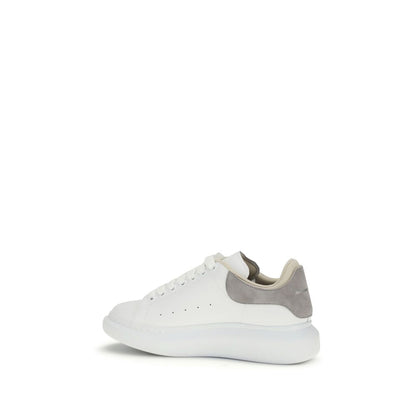 Alexander McQueen White Calf Leather Bos Taurus Chunky Sneakers