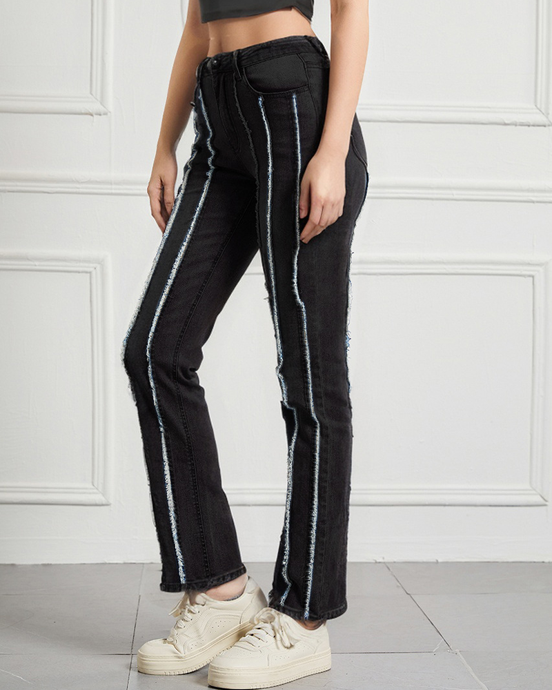Slim High-Rise Jeans