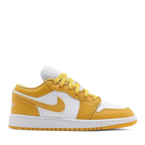 NIKE AIR JORDAN1 LOW WHITE POLLEN GS (NEW)
