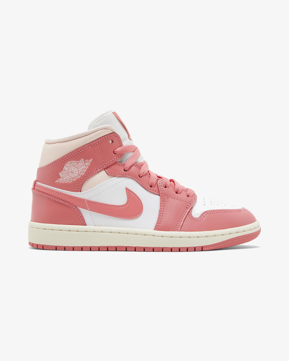 NIKE AIR JORDAN1 MID STRAWBERRIES AND CREAM WMNS