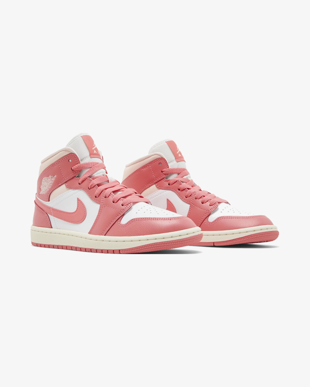 NIKE AIR JORDAN1 MID STRAWBERRIES AND CREAM WMNS