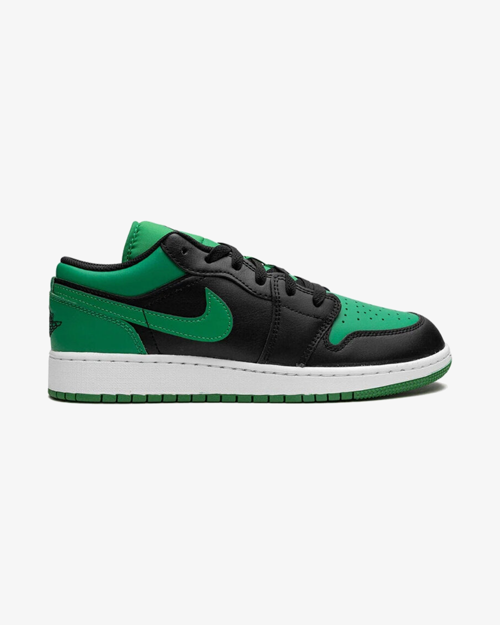 NIKE AIR JORDAN1 LOW GS LUCKY GREEN BLACK (NEW) (NEW)