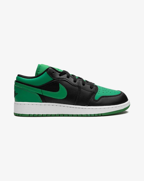 NIKE AIR JORDAN1 LOW GS LUCKY GREEN BLACK (NEW) (NEW)