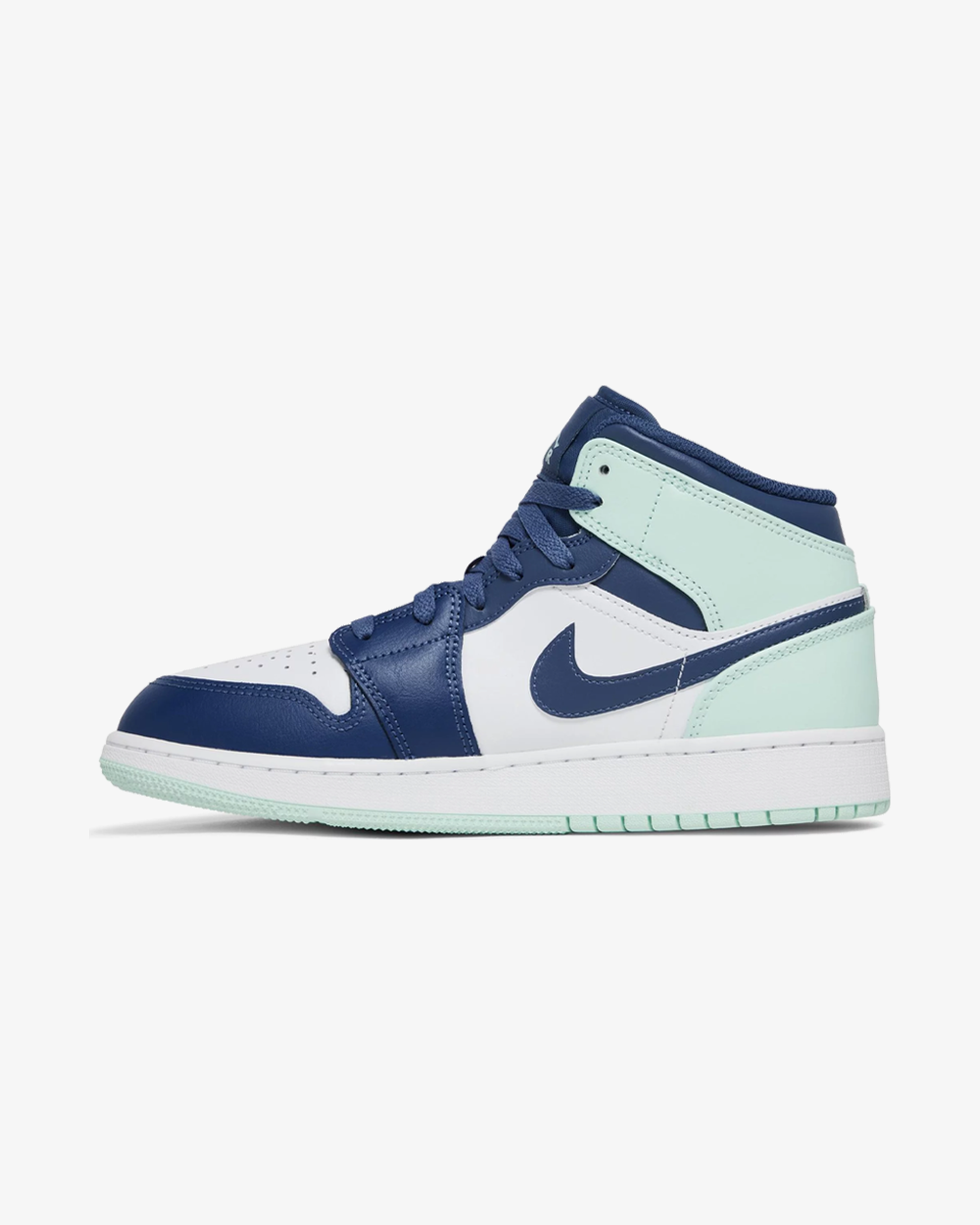 NIKE AIR JORDAN1 MID BLUE MINT GS