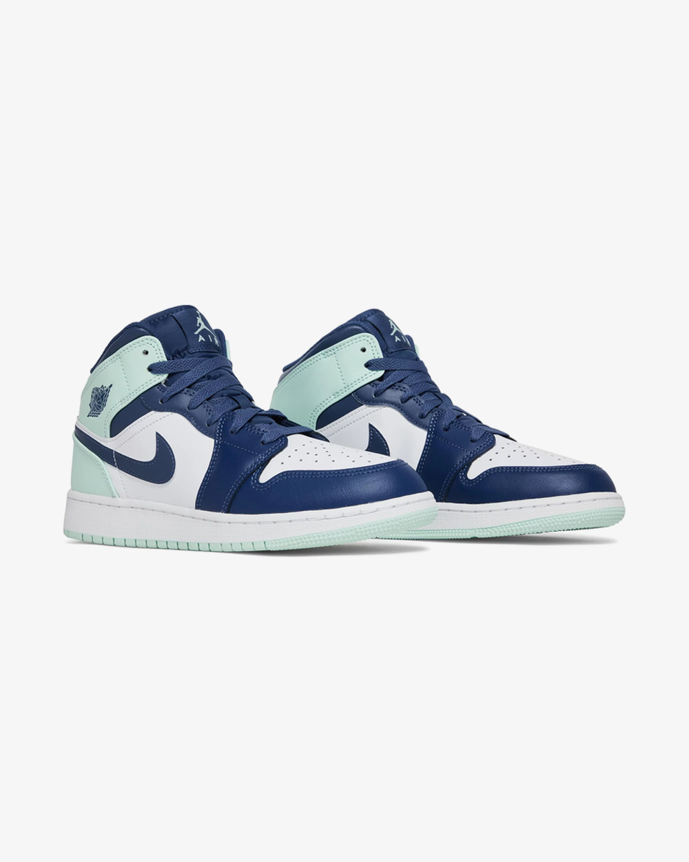 NIKE AIR JORDAN1 MID BLUE MINT GS