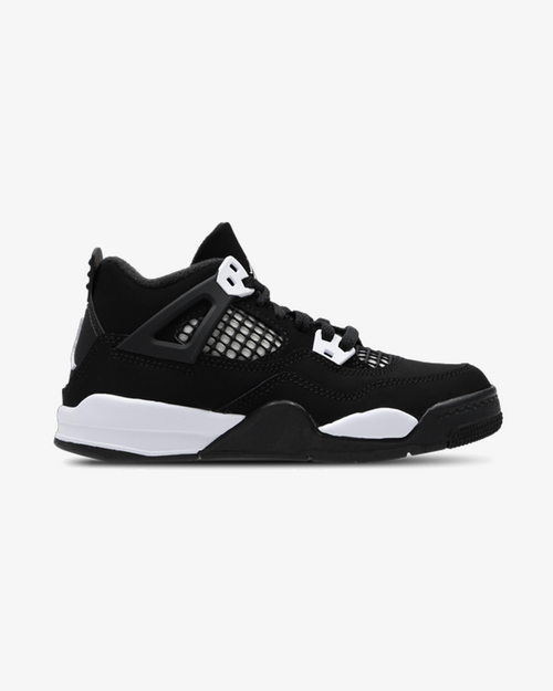 NIKE AIR JORDAN4 RETRO PRESCHOOL WHITE THUNDER (NEW)