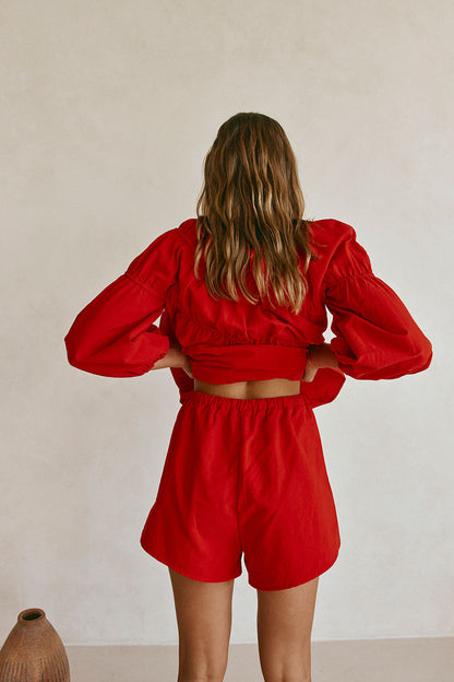 Akel Shorts - Cherry