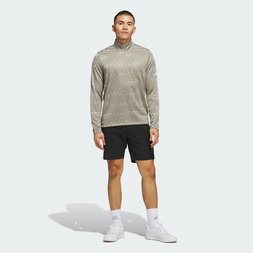 Men's adidas Core Printed Quarter Zip Pullover