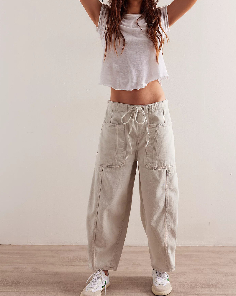 Loose Low Rise Jeans
