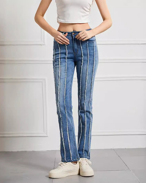 Slim High-Rise Jeans