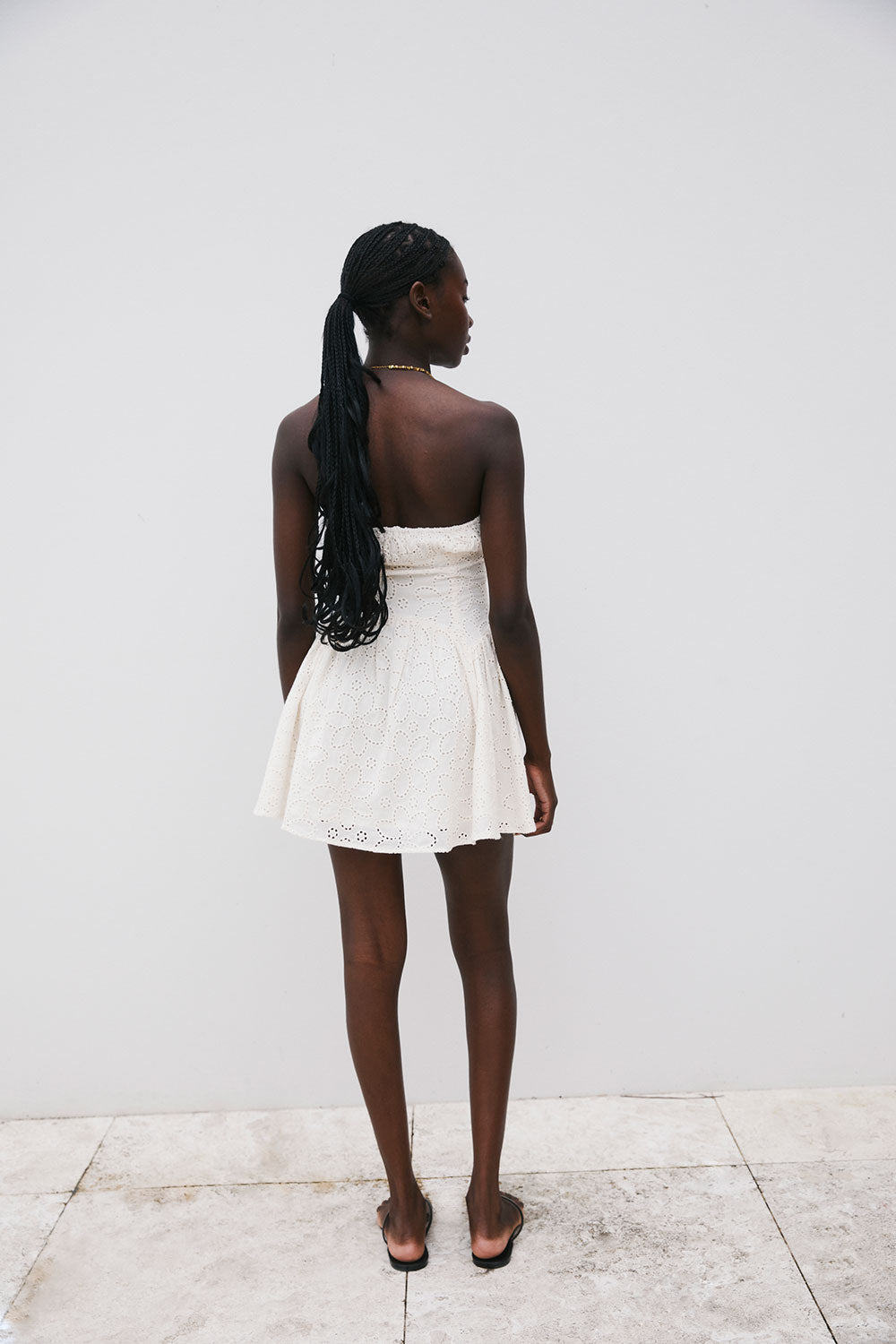 Aura Dress - Broderie