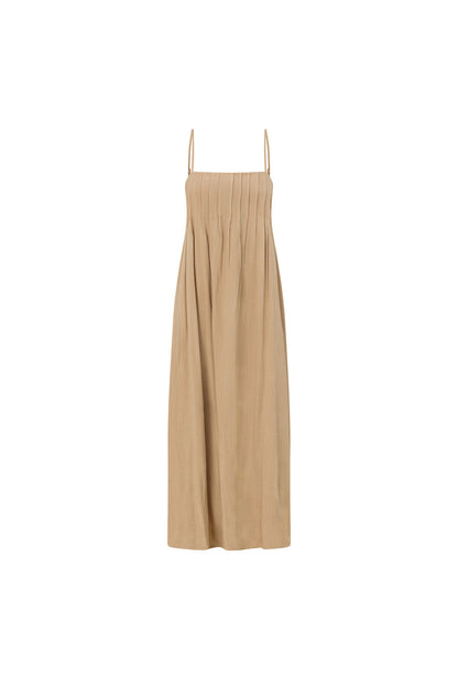 Ada Dress - Tan