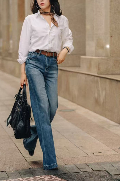 Comfort Stretch Cropped Flare Jeans
