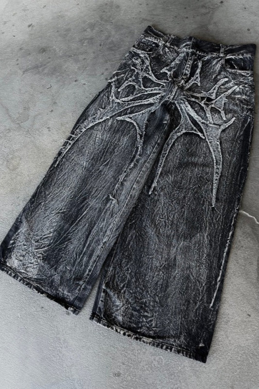 Gothic Y2K Streetwear Jeans