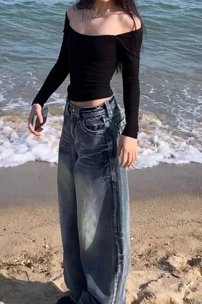 Oversized Vintage Denim Jeans