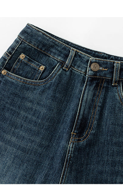 High Waist Loose Wide Leg Jeans