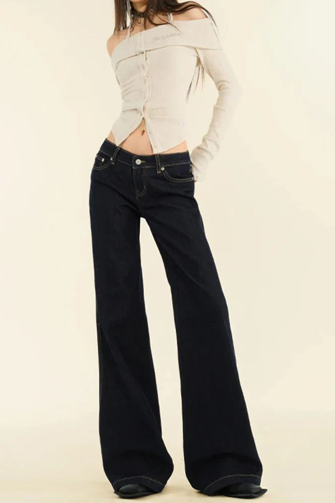 Vintage Streetwear Loose Fit Jeans