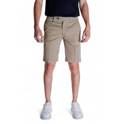 Antony Morato Beige Cotton Bermuda Shorts