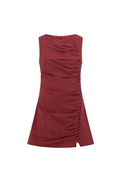 Alchemy Dress - Dusty Red