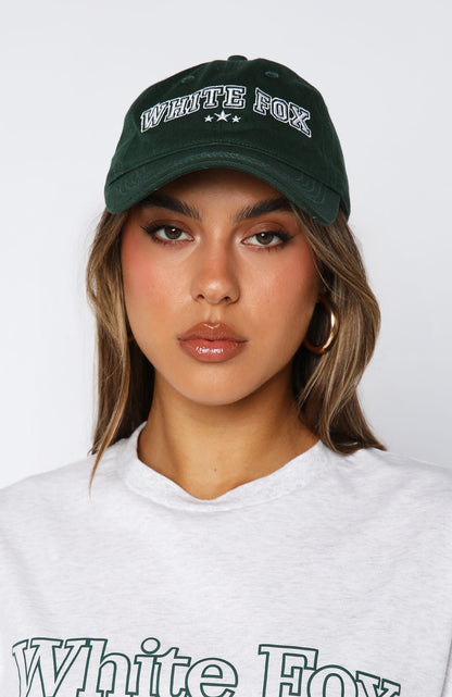 Social Season Cap Forest Green