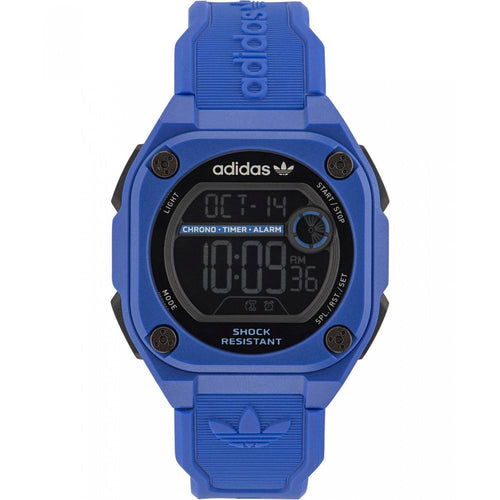 Adidas Blue Synthetic Digital Watch