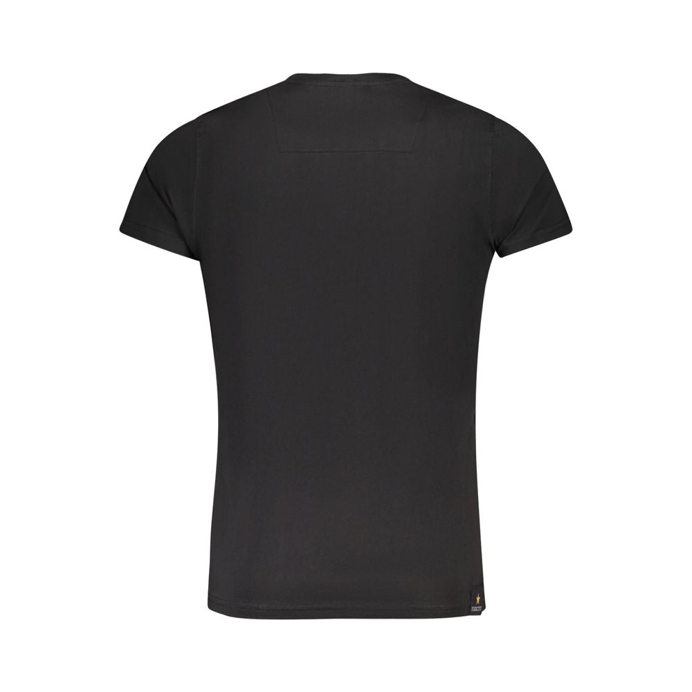 Accademia Militare "Black Cotton Men T-Shirt"