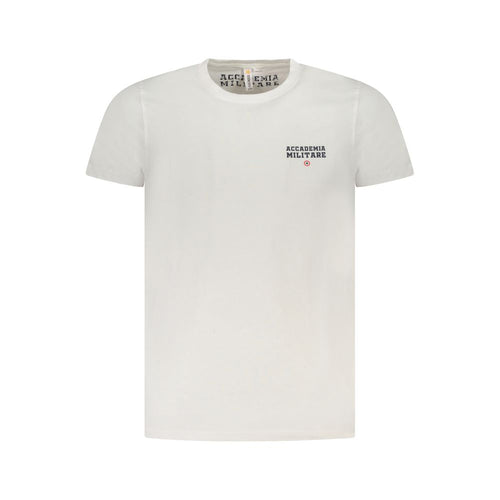 Accademia Militare White Cotton Men's T-Shirt