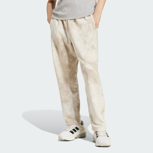 Women's adidas ALL SZN Fleece Tie-Dye Barrel Leg Pants