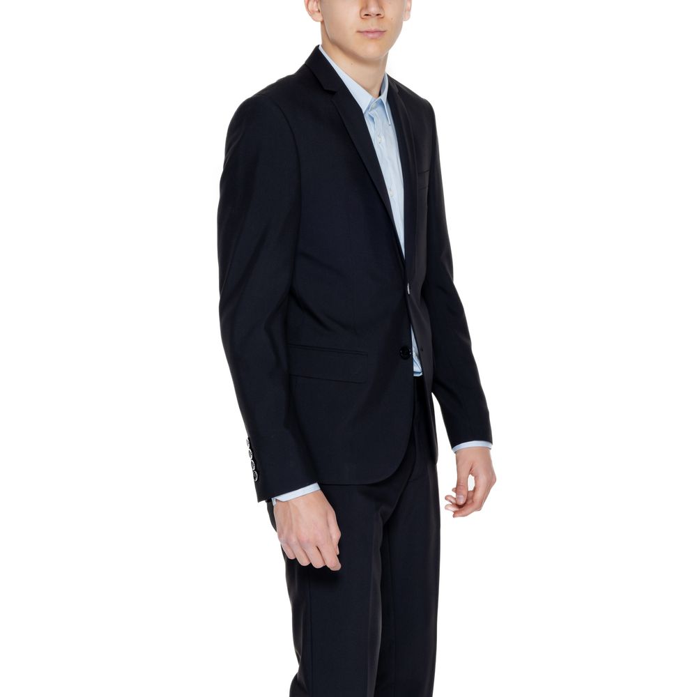 Antony Morato Black Polyester Blazer