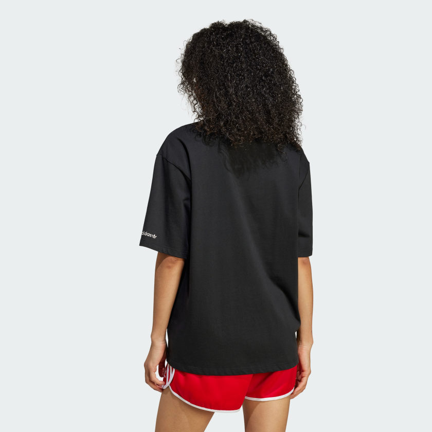 Women's adidas Trefoil Series Flower Loose Tee