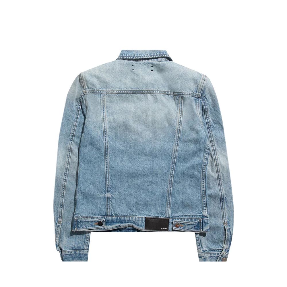Amiri Blue Cotton Denim Jacket