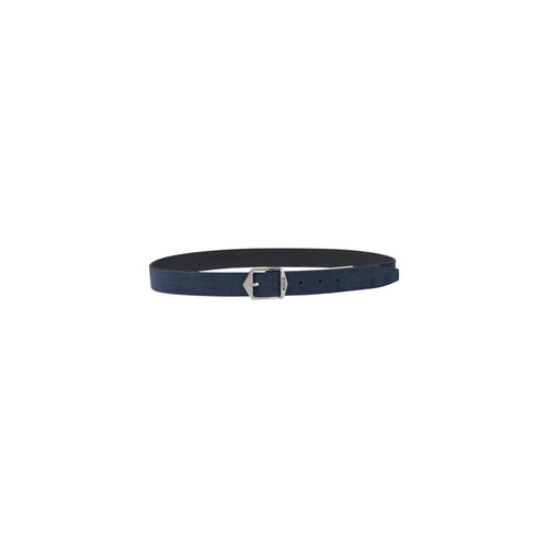 Antony Morato Blue Leather Regular Belt