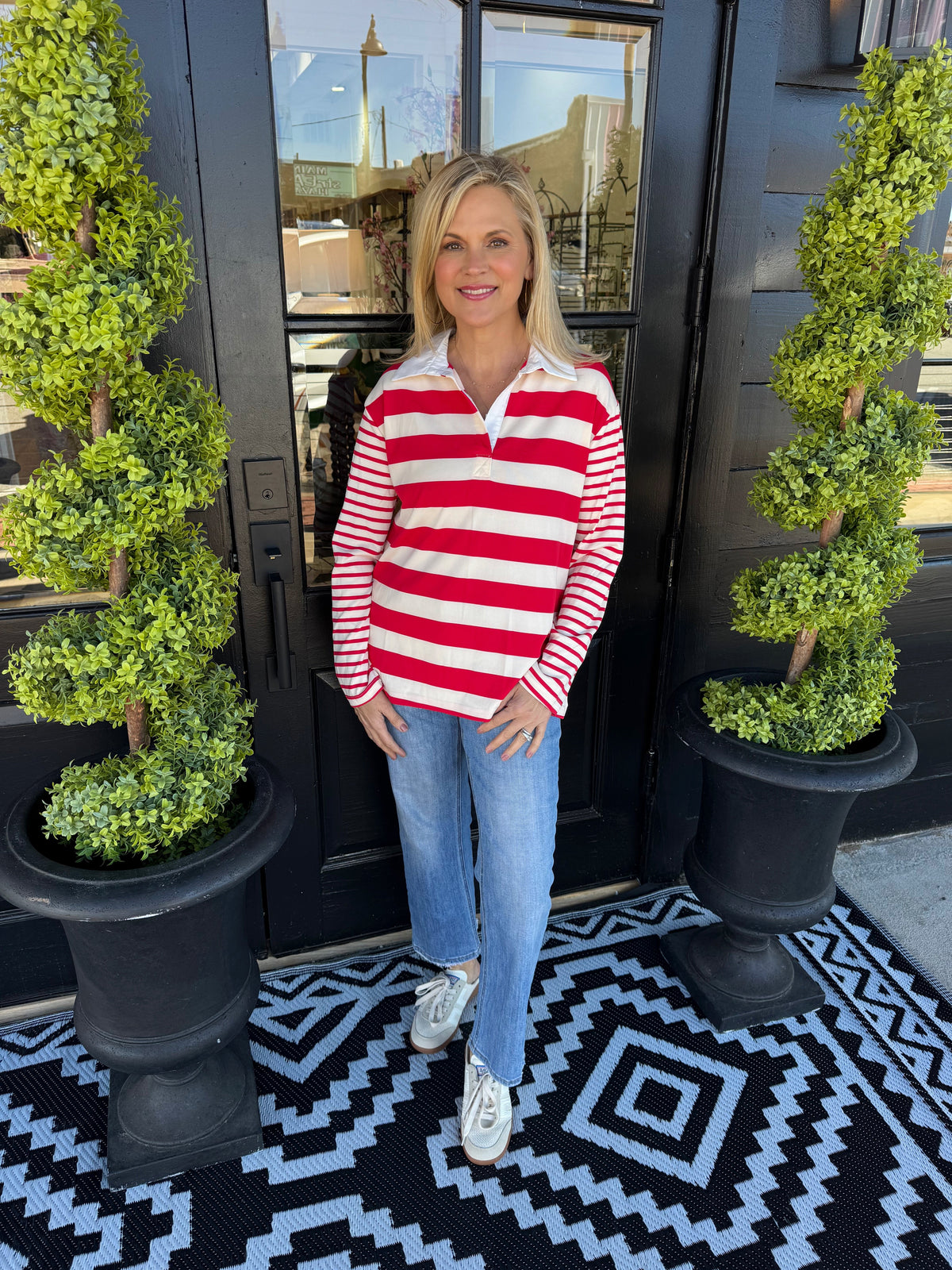 Patsy Top - Red