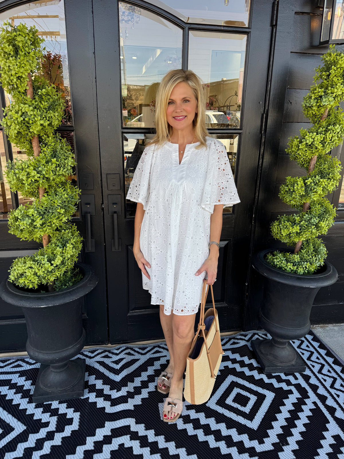 Beatrice Dress - Off White