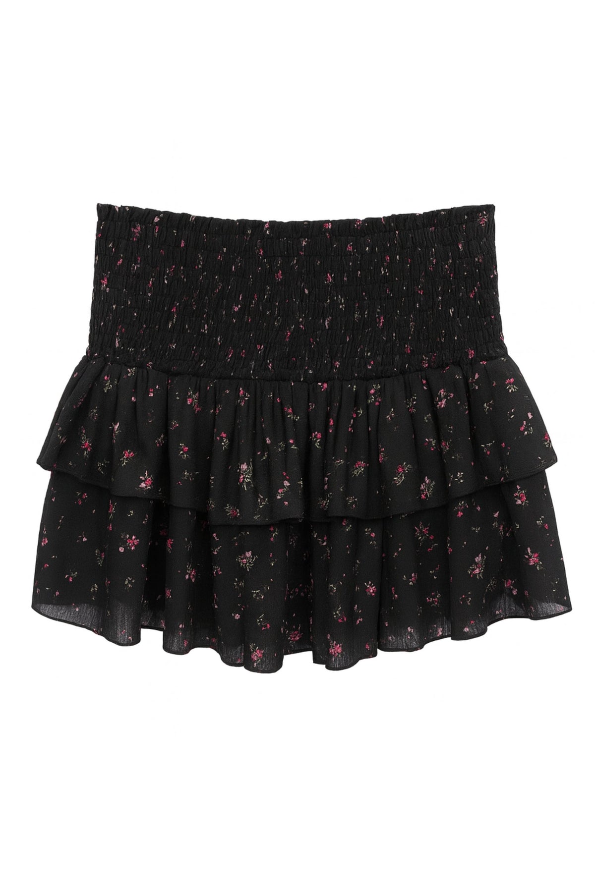 TWEEN BIANCA PRINTED TIERED RUFFLE SKIRT - FINAL SALE