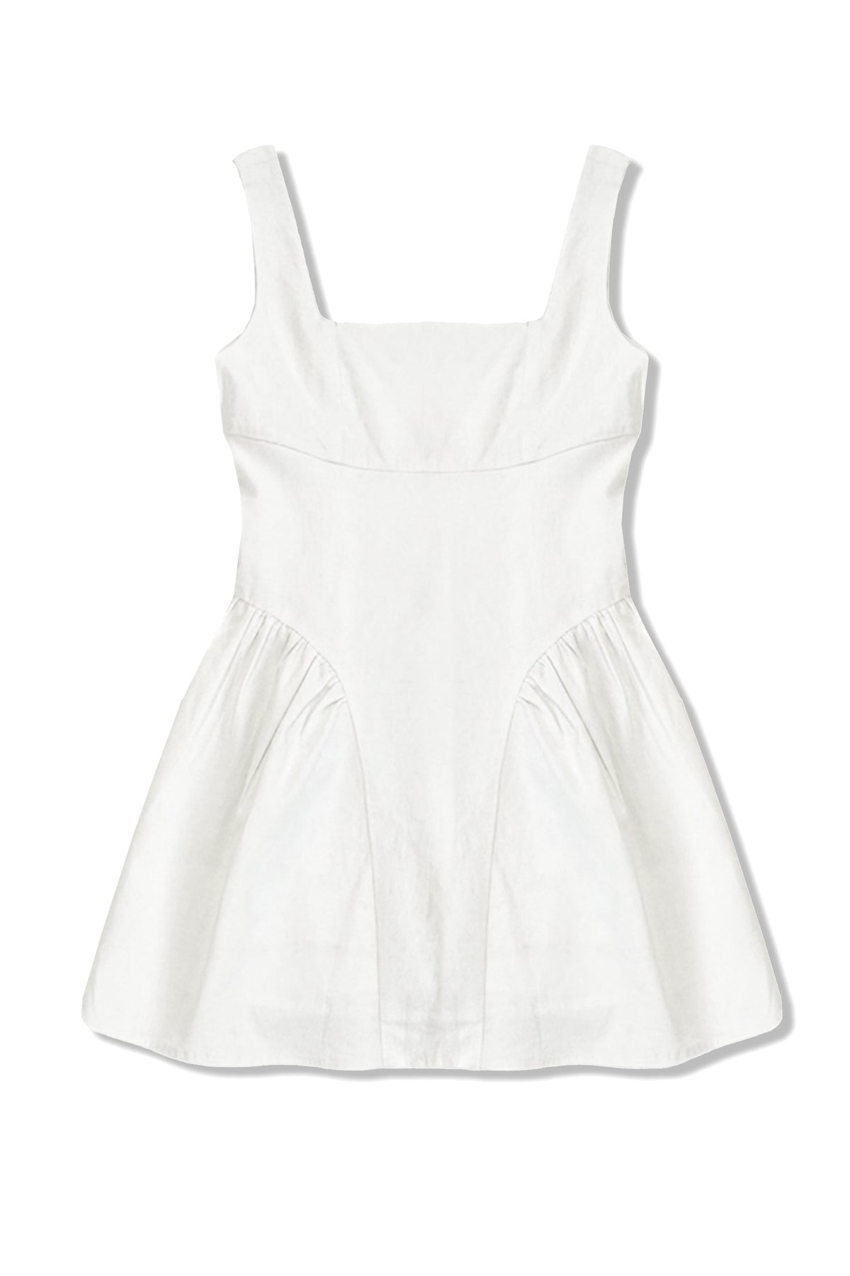 JUNIOR BRENNA LINEN DAY DRESS