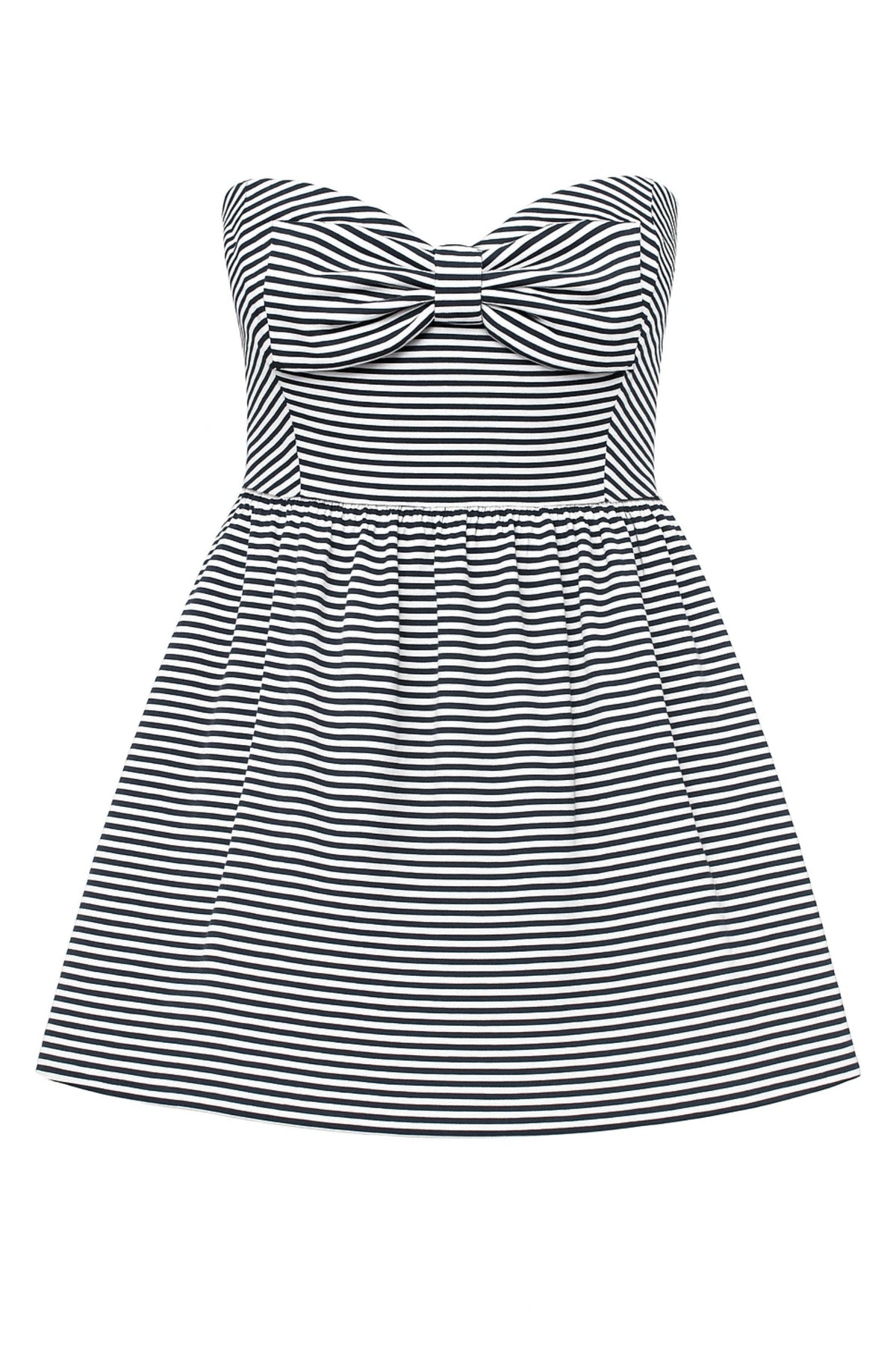 TWEEN CALYPSO STRAPLESS NAUTICAL DRESS