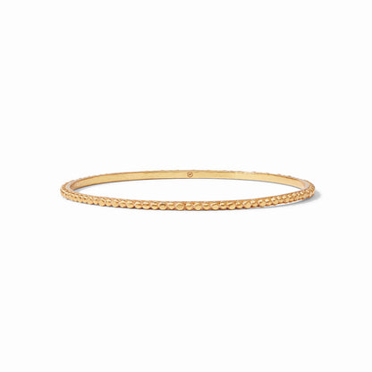 Colette Bead Bangle - Gold - M