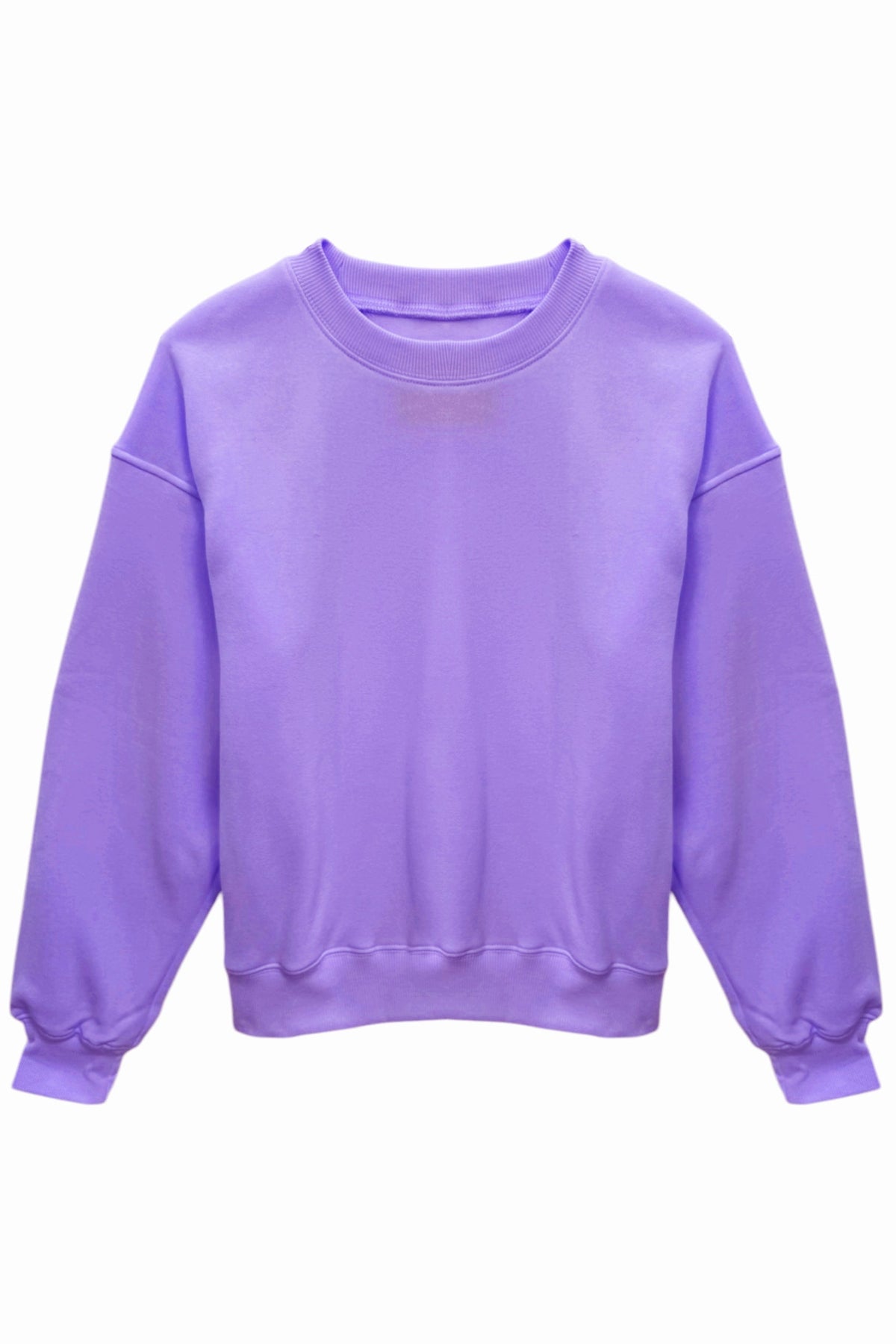 JUNIOR DYLAN SOLID OVERSIZED CREW SWEATSHIRT - FINAL SALE