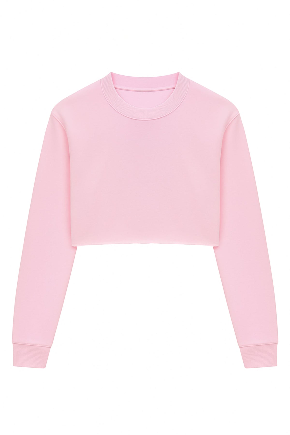 TWEEN DYLAN SUPER CROP CREW SWEATSHIRT