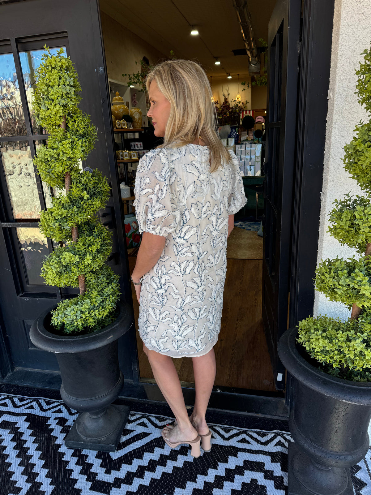 Prim Dress - Blue