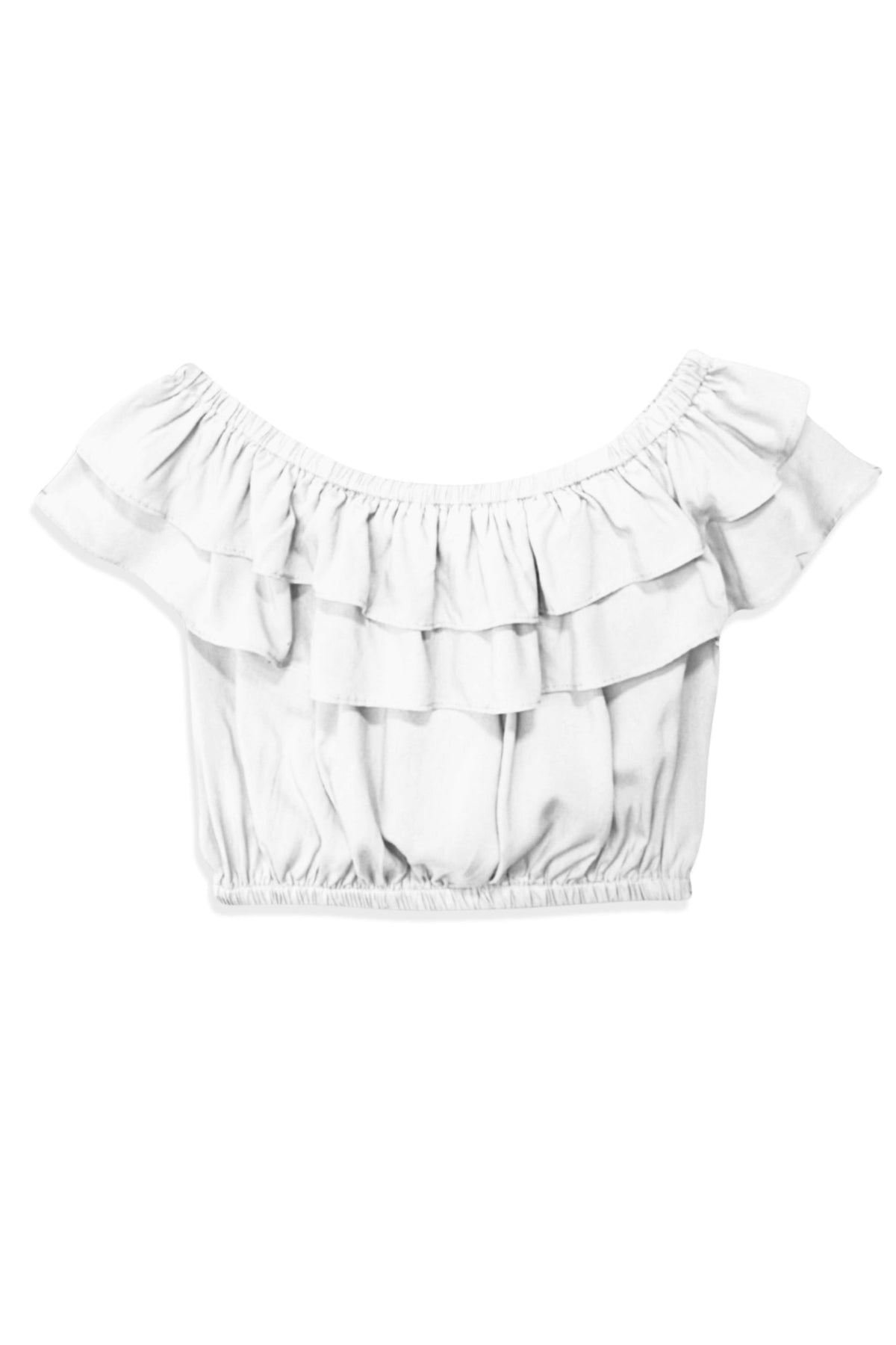 TWEEN ESME OFF SHOULDER RUFFLE TOP