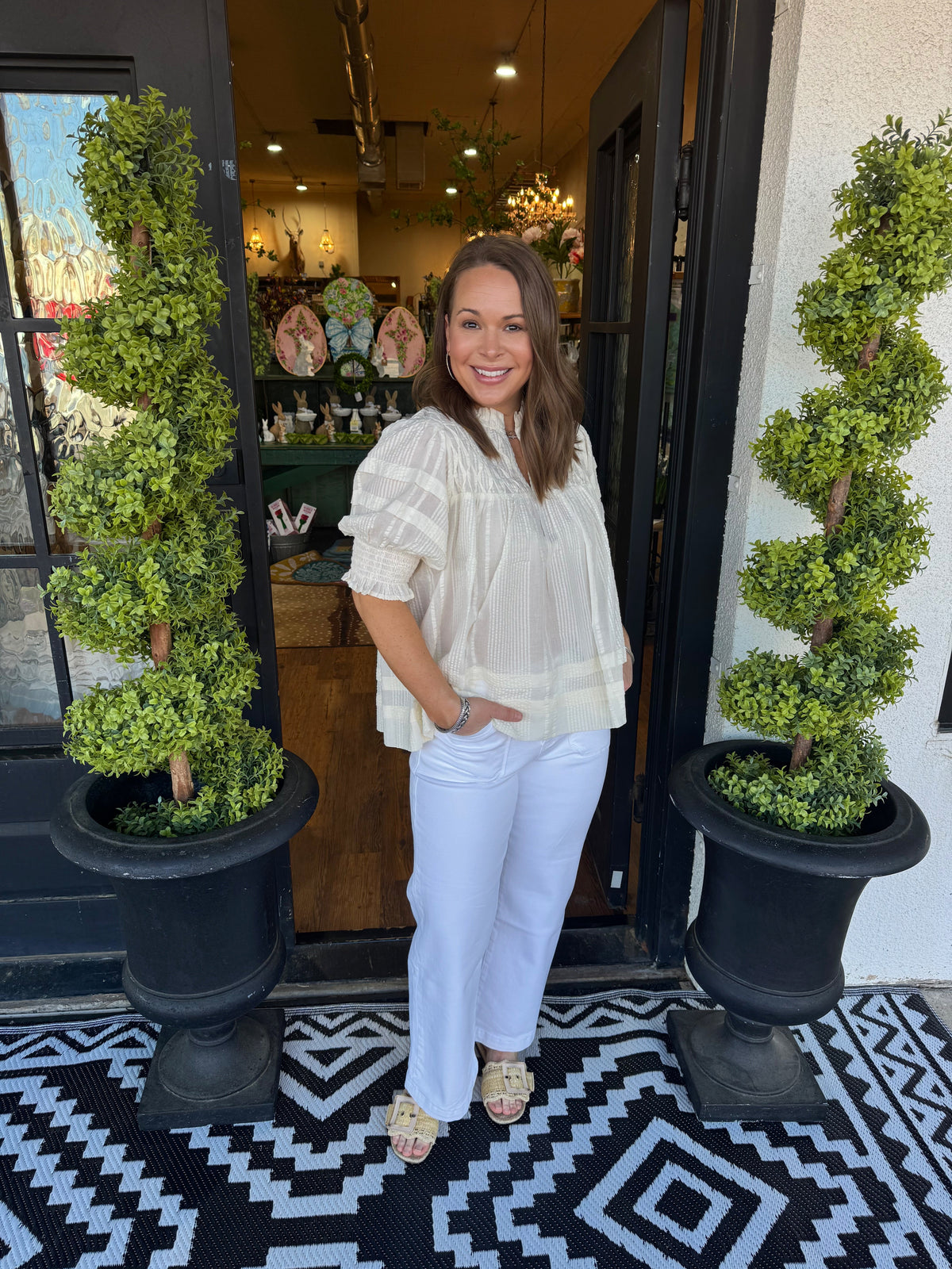 Ruthie Top - Cream